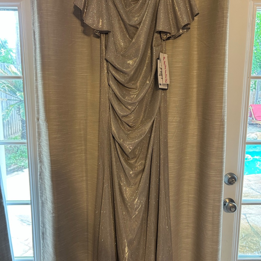 Elegant Silver Gown